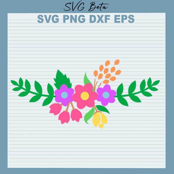 Floral Decoration SVG