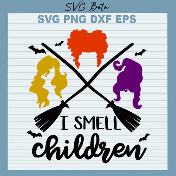 I smell children svg