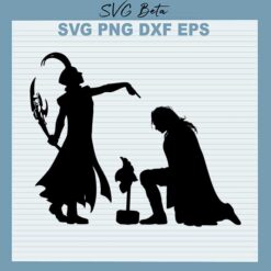 Loki kneel svg