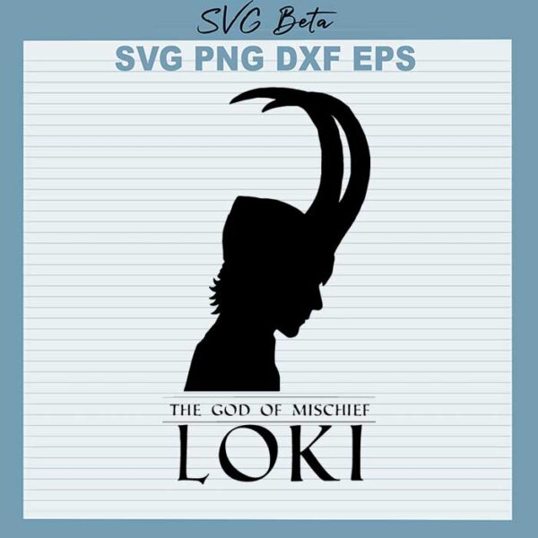 Loki God Of Mischief svg