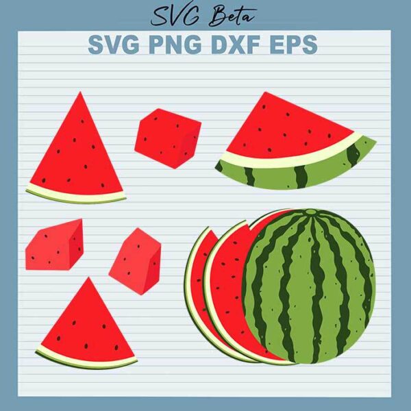Watermelon Slice svg