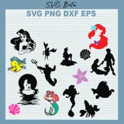The Little Mermaid svg