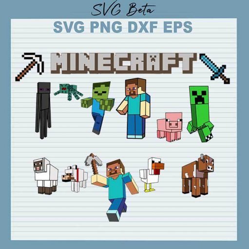 Minecraft Bundle SVG