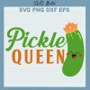 Pickle Queen Svg
