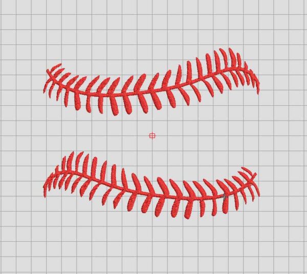 Baseball stitches Embroidery