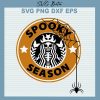 Spooky Season Starbuck Logo svg