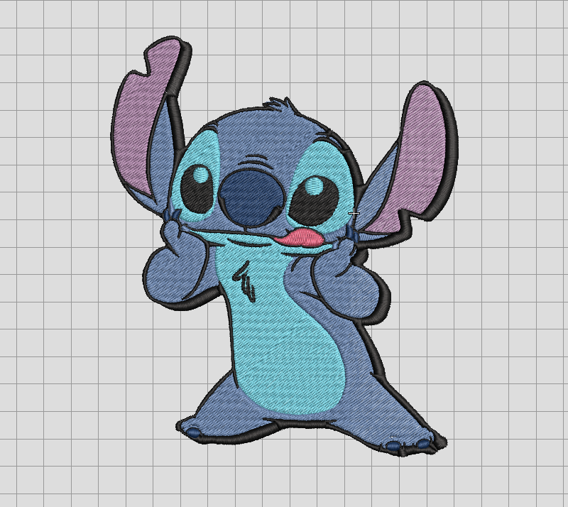 Lilo and stitch Embroidery File