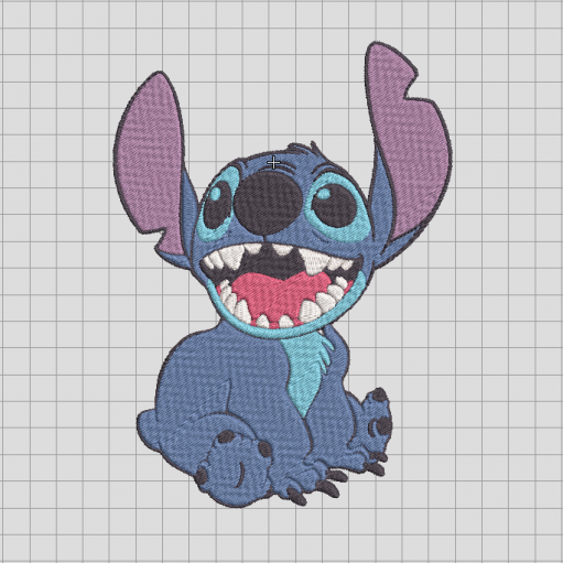 Stitch disney Embroidery Design