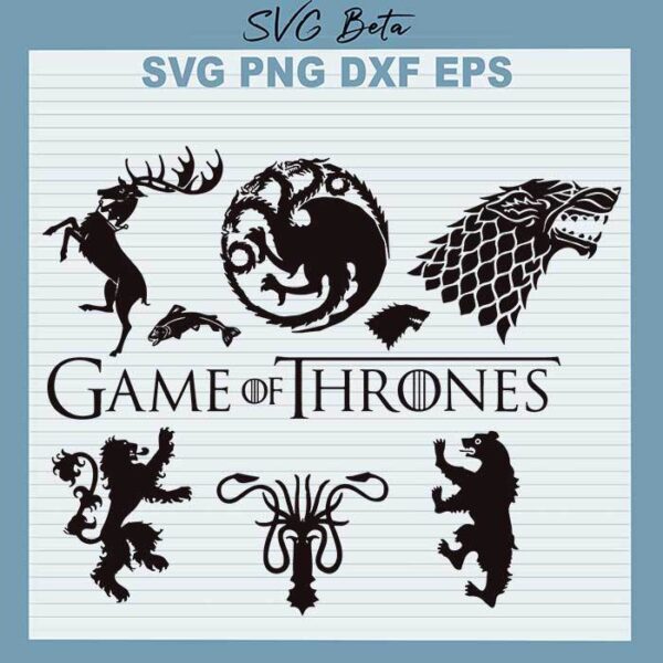 Game Of Thrones svg