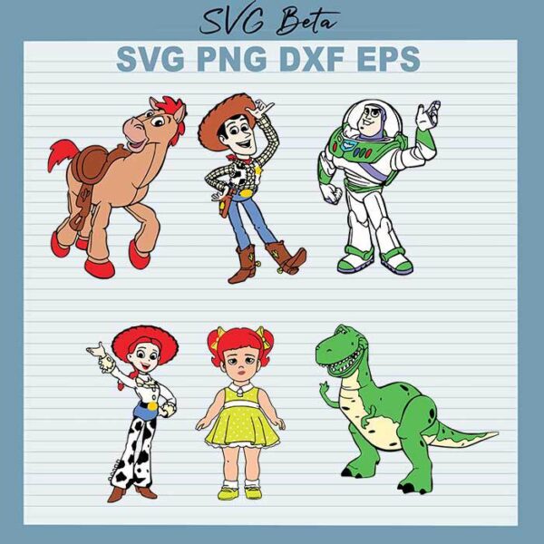 Toy Story Character SVG