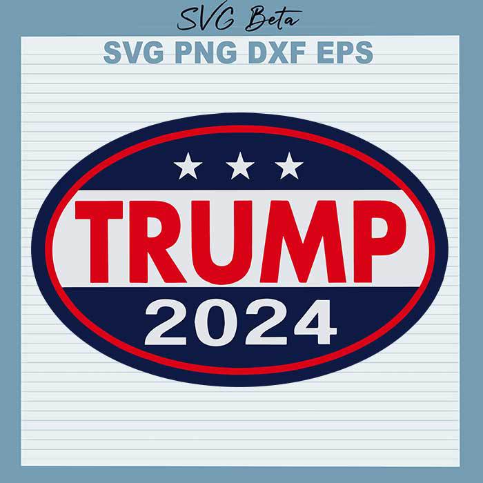Trump 2024 SVG, American Flag Trump 2024 SVG, Donald Trump 2024 Cut