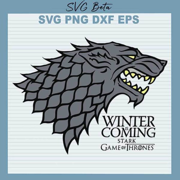 Stark Game Of Thrones svg