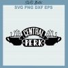 Central Perk Friends Svg