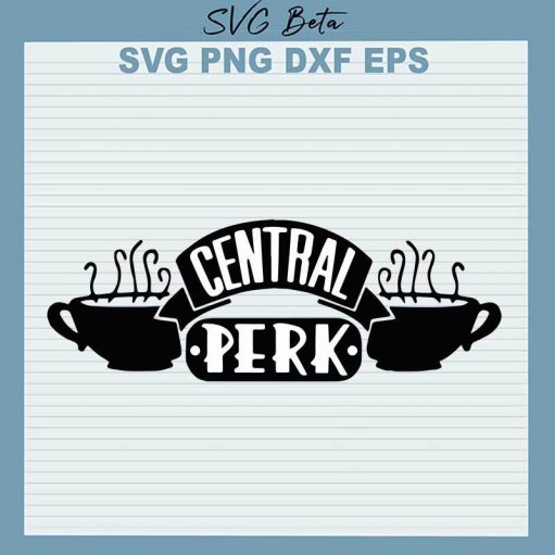 Central Perk Friends SVG