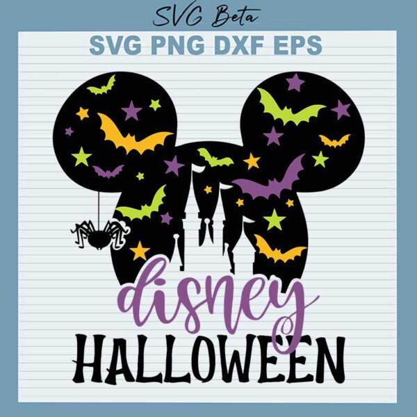 Disney Ears Halloween SVG