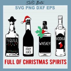 Full Of Christmas Spirit SVG