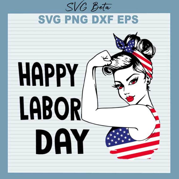 Happy Labor Day SVG
