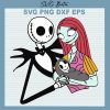 Jack And Sally Family Svg