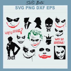 Joker Why So Serious SVG