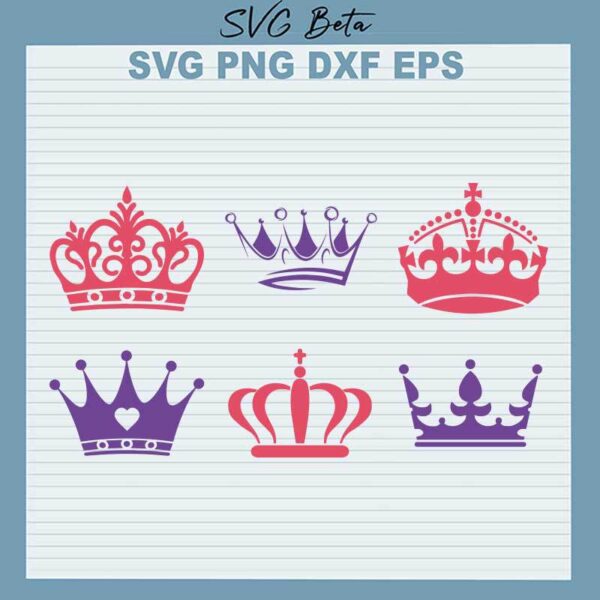 Disney Princess Crown SVG