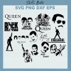 Queen Freddie Mercury Svg