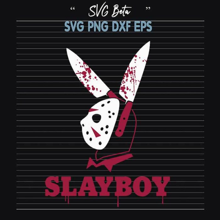 Jason Voorhees Slay Boy SVG