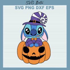 Halloween Witch Stitch SVG