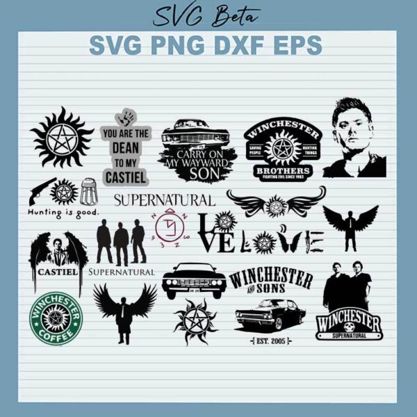 Supernatural SVG