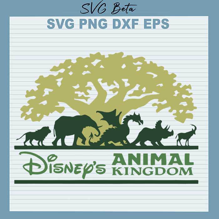 Disney's Animal Kingdom SVG, Animal Kingdom SVG, Disney SVG
