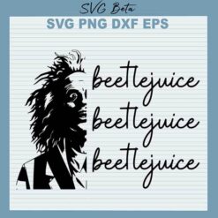 Halloween Beetlejuice Head SVG, Halloween Beetlejuice SVG, Horror Movies SVG Cut Files