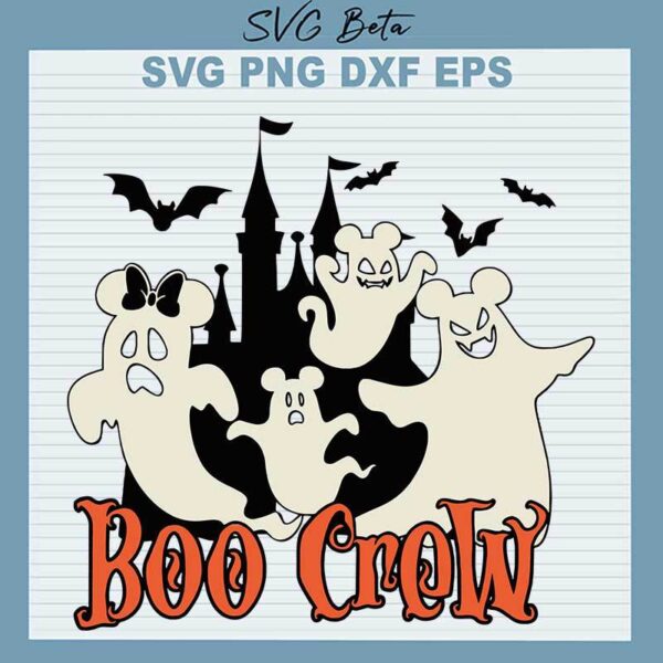 Boo Crew SVG