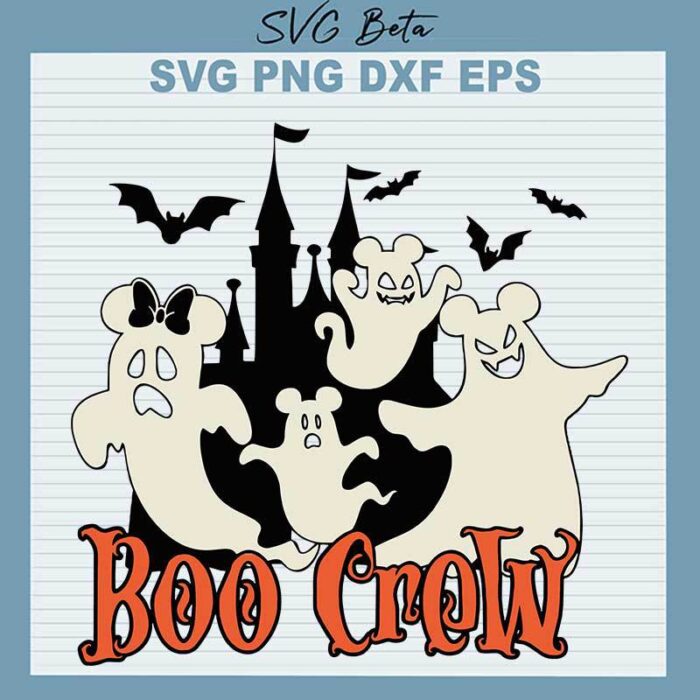 Boo Crew SVG