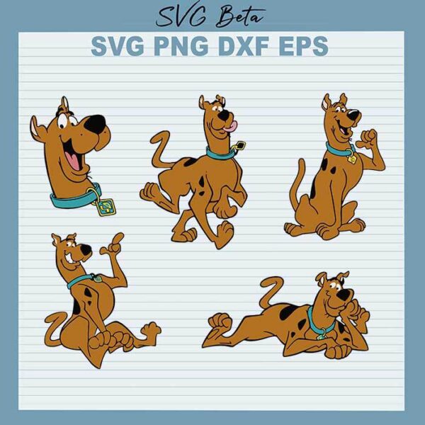 The Scooby Doo Cartoon svg