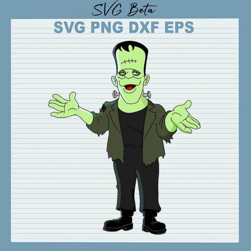 Halloween Frankenstein Svg