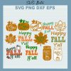 Happy Fall Y'All Svg