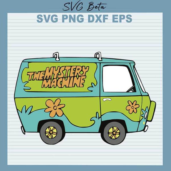 Scooby Doo Mystery Machine svg