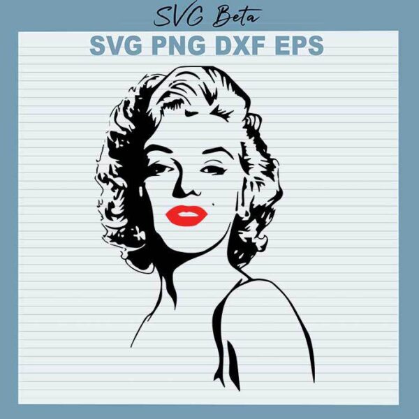 Marilyn Monroe SVG