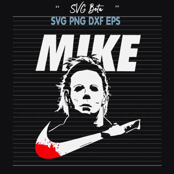 Michael Myers Nike Logo SVG