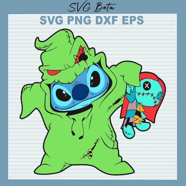 Oogie Boogie Stitch SVG