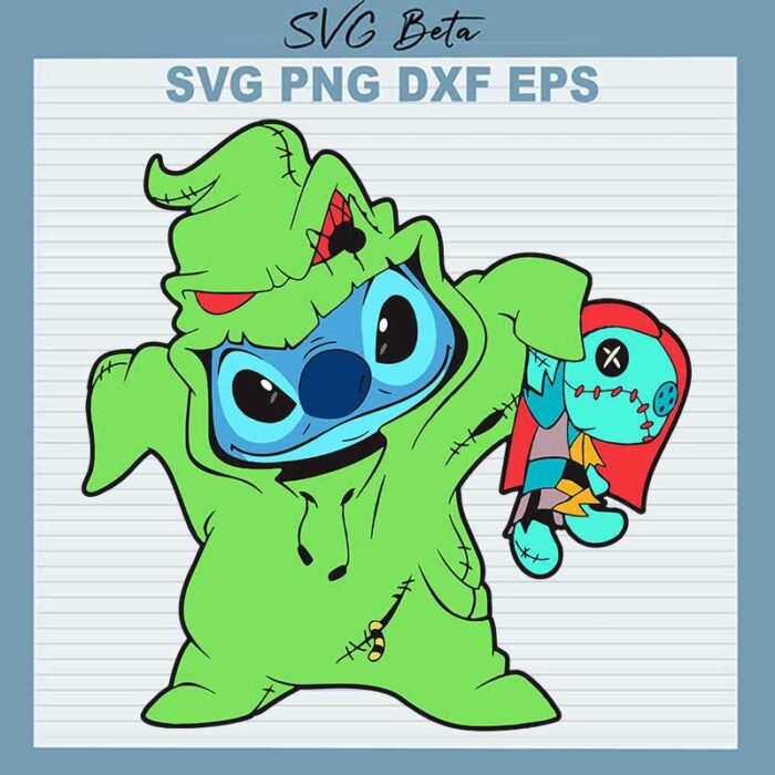 Oogie Boogie Stitch SVG