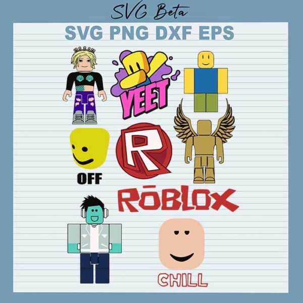 Roblox Character SVG