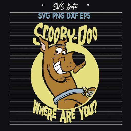 Scooby doo SVG, Scooby-Doo Where Are You SVG Cut File