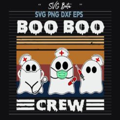 Halloween Boo Boo Crew SVG