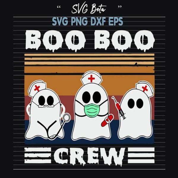 Halloween Boo Boo Crew SVG