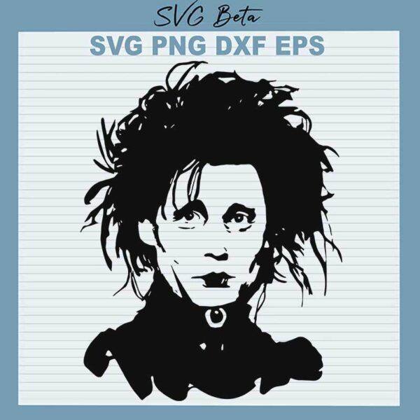 Edward Scissorhands SVG