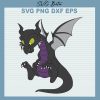 Maleficent Baby Dragon Witch Princess SVG