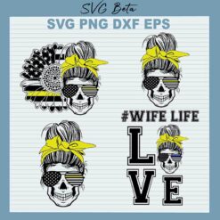 Messy Bun Dispatcher SVG