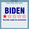 Biden Very Bad Would Not Recommend