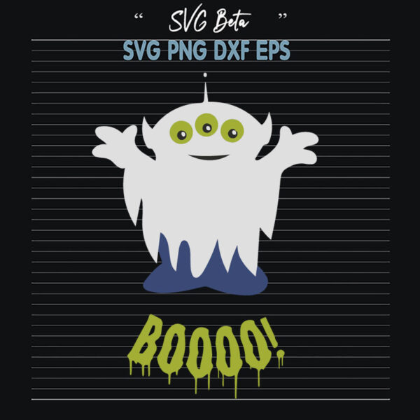 Toy story Aliens boo svg