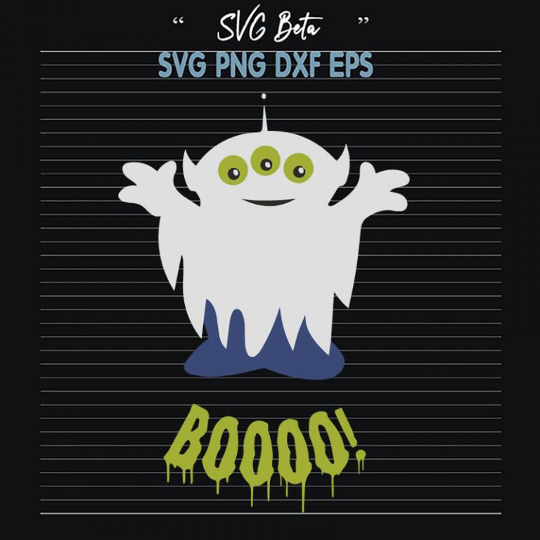 Toy story Aliens boo SVG, Toy story SVG, Toy story halloween SVG PNG DXF